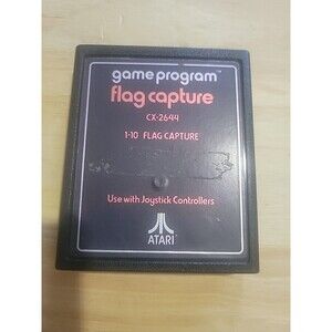 Flag Capture (Atari 2600, 1978) Authentic TESTED WORKS Great Clean